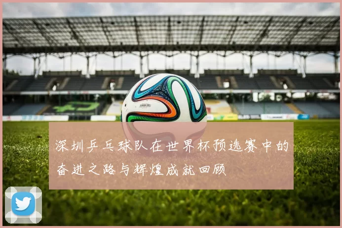 深圳乒乓球队在世界杯预选赛中的奋进之路与辉煌成就回顾