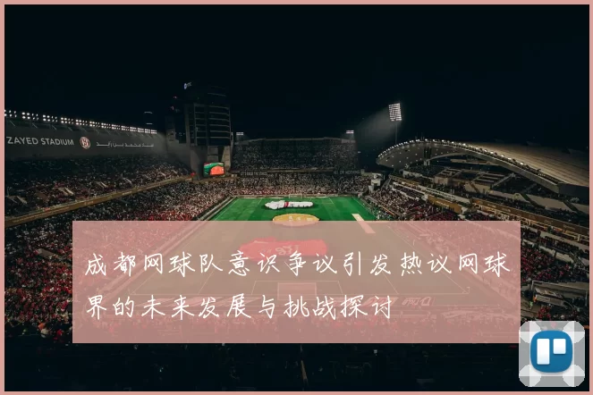 成都网球队意识争议引发热议网球界的未来发展与挑战探讨