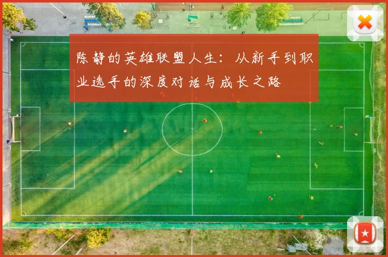 陈静的英雄联盟人生：从新手到职业选手的深度对话与成长之路