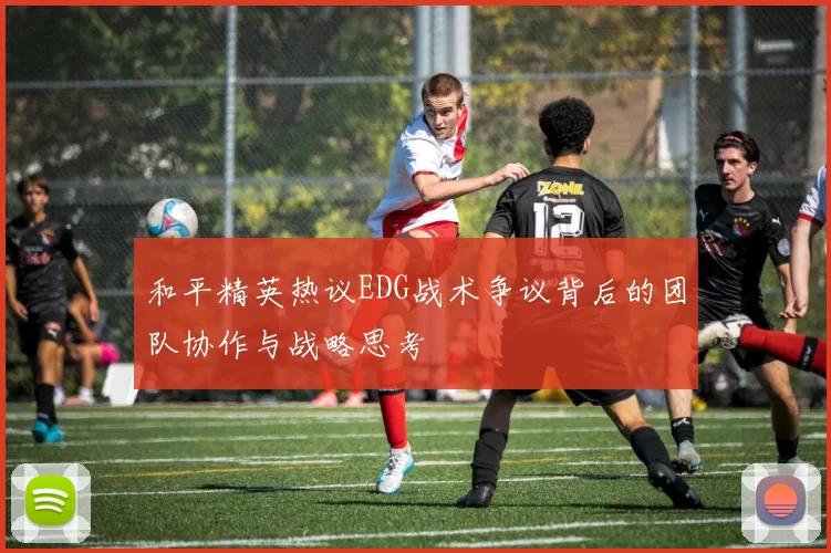 和平精英热议EDG战术争议背后的团队协作与战略思考