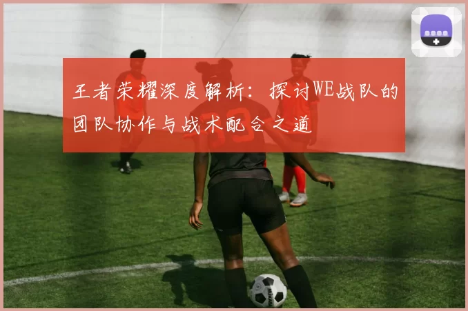 王者荣耀深度解析：探讨WE战队的团队协作与战术配合之道