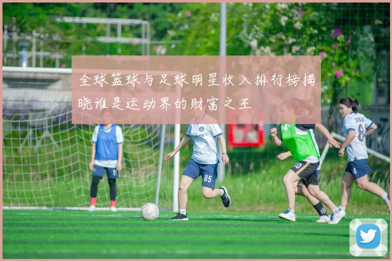全球篮球与足球明星收入排行榜揭晓谁是运动界的财富之王